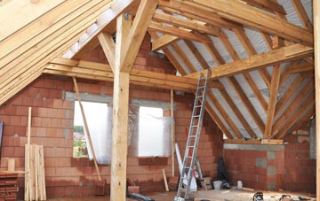 Daniels Water attic trusses